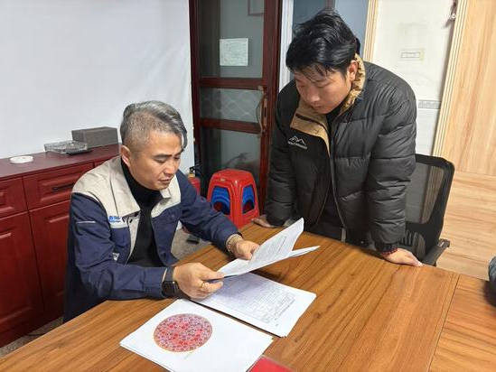 严抓复工复产安全关 缙云光伏项目为施工人员开展专项体检及培训 (5).jpg